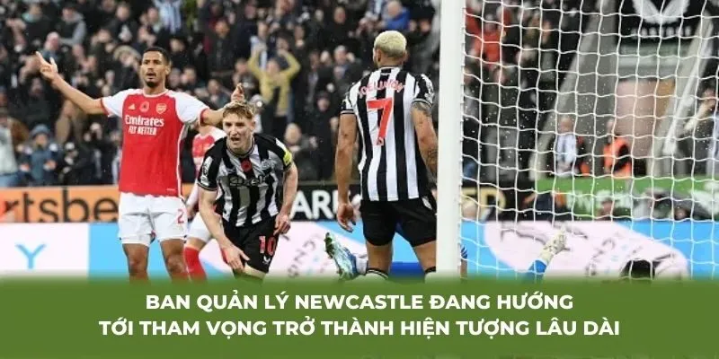 Ban quản lý Newcastle đang hướng tới tham vọng trở thành hiện tượng lâu dài