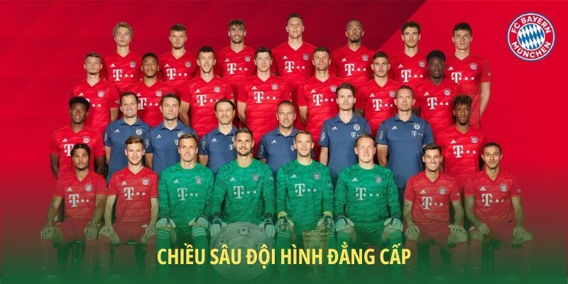 Đánh giá Bayern Munich mùa giải này có chiều sâu đội hình ấn tượng