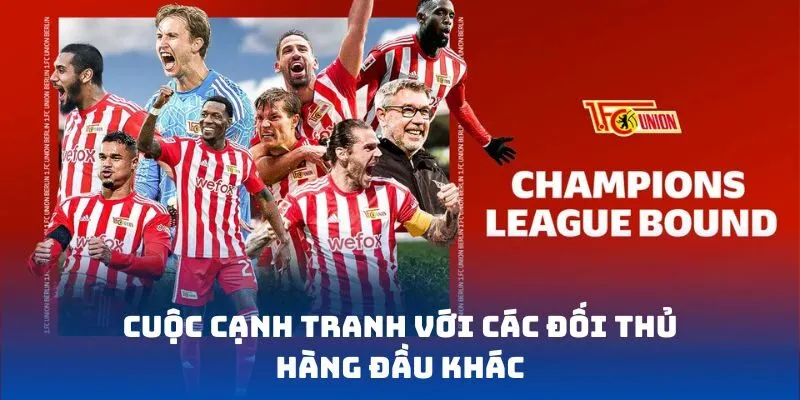 Cuộc cạnh tranh với các đối thủ hàng đầu khác