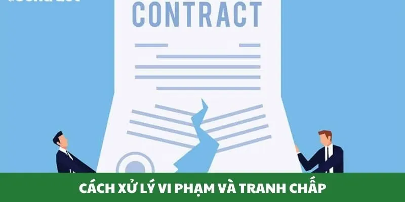 Điều khoản điều kiện về hành vi tranh chấp