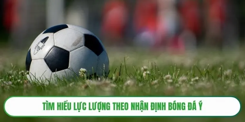 Tìm hiểu lực lượng theo nhận định bóng đá Ý
